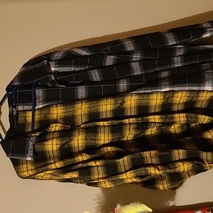 Shein two tone flannel